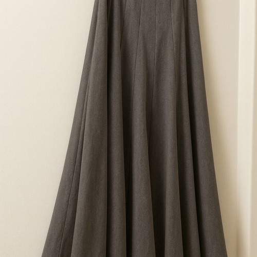 BHS Midi Grey Skirt like new, Size 16 (EU 44)