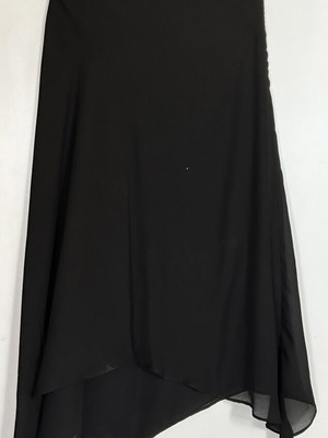 Asymmetrical black skirt Kristi medium like new