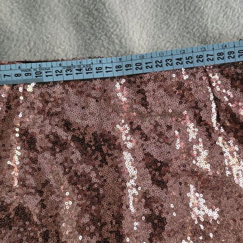 Esmara skirt pink gold sequin new, size 38