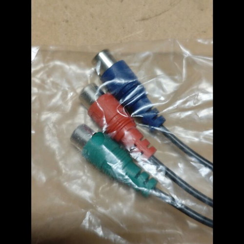 Asus S-VIDEO to 3 RCA RGB Component TV Adapter Cable New