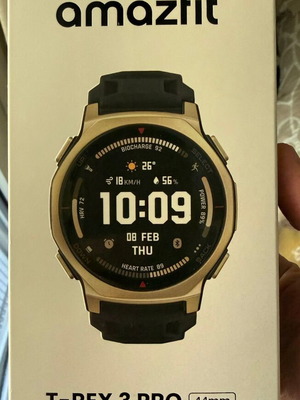 Amazfit T-Rex 3 Pro 44mm χρυσό καινούργιο, σφραγισμένο