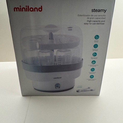 Miniland Sterilizer like new with box