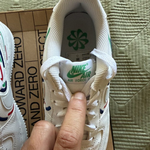 Nike Af1 Impact GS white athletic shoes like new size 38.5