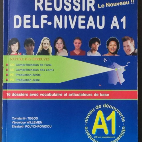 Réussir Le Nouveau Delf Niveau A1 μεταχειρισμένο βιβλίο γαλλικών