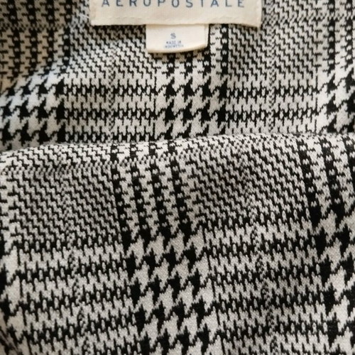 Aeropostale checked mini sleeveless dress new, size S