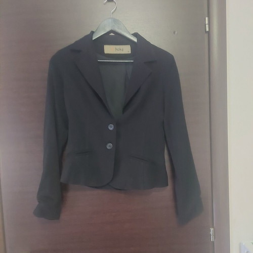 Helmi short jacket like new, black, size M