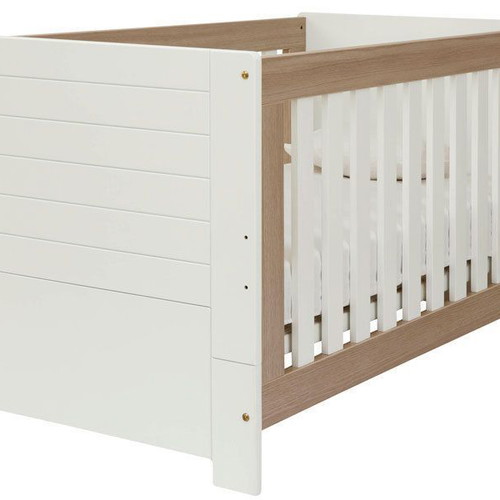 Jenga Grey baby cot like new with mattress