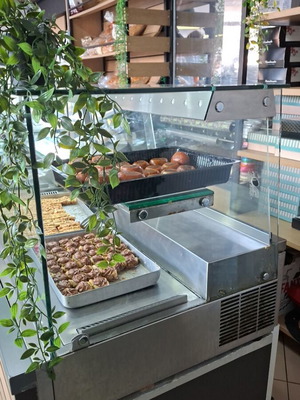 Display case used with minor defect