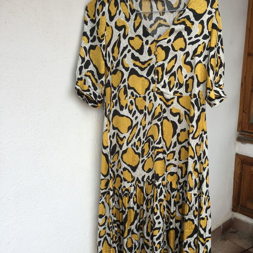 Gestuz animal print summer dress XS/S like new