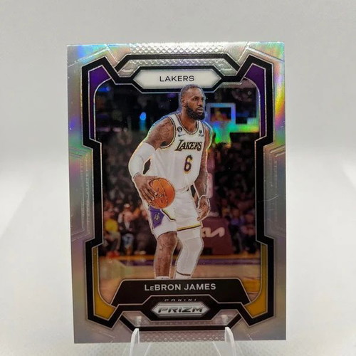 Lebron James 23/24 Panini Prizm Silver Refractor #63 new