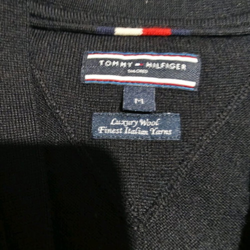 Tommy Hilfiger vest medium like new, black