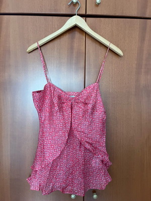 Zara silk top 100% new, unworn size M