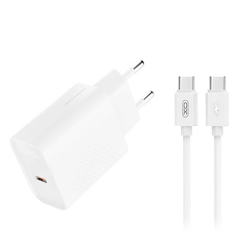XO L160 USB-C Charger with Detachable Type-C Cable 20W