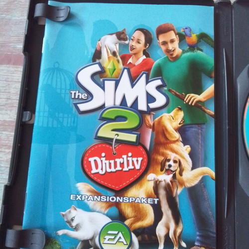 The Sims 2 Djurliv Animal Life Pets PC game used