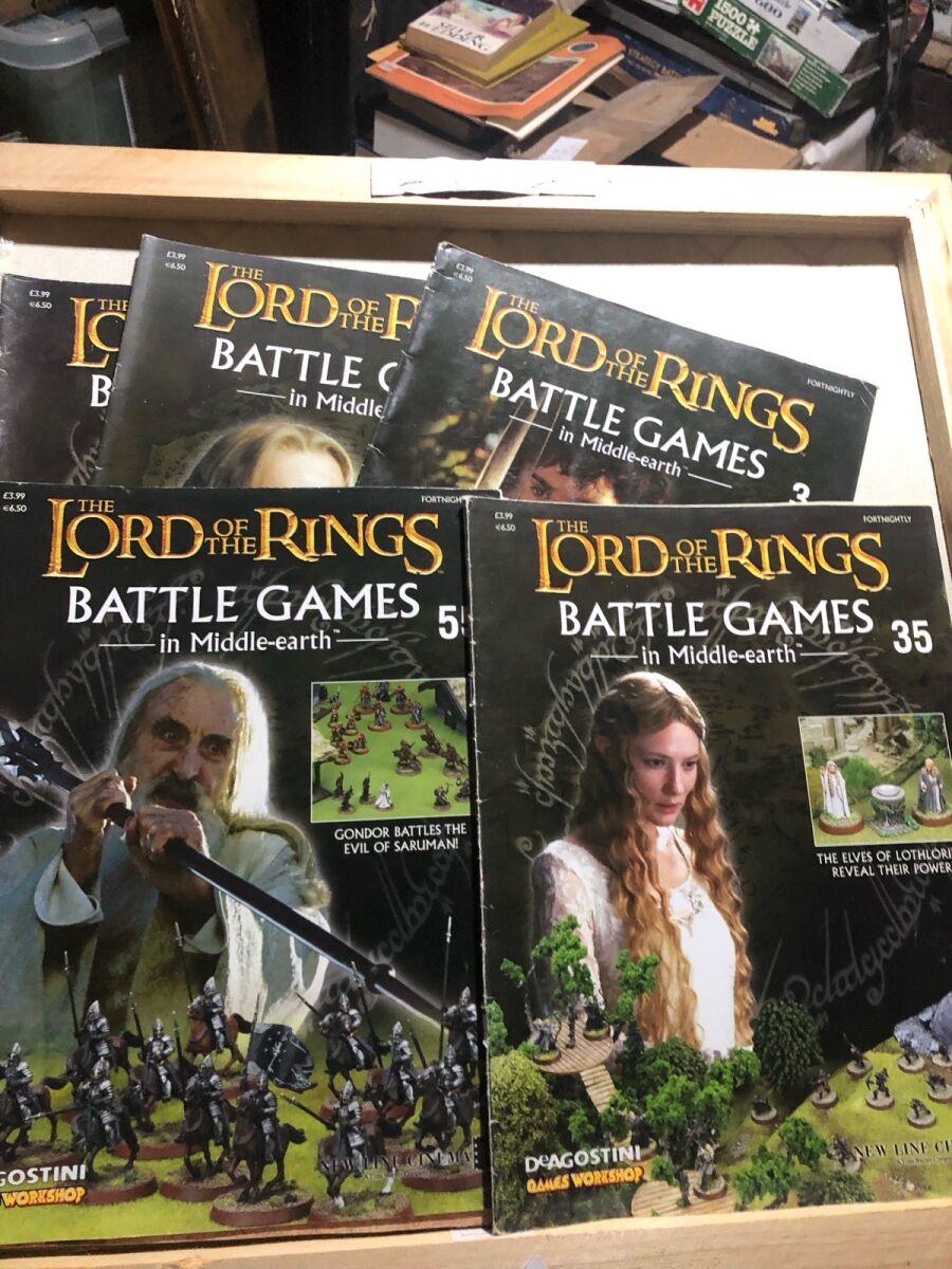 Lord of the Rings Deagostini περιοδικά… - € 22,00 - Vendora.gr