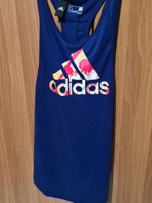 Adidas sports shirt new, blue, size XS