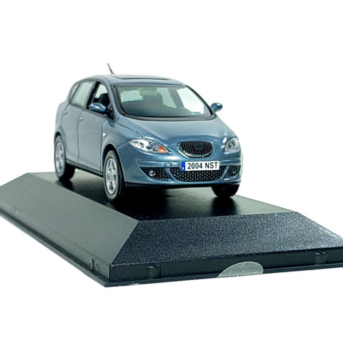 Seat Toledo 2006 Metallic GreyBlue 1:43 Diecast Model New