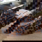 Migato mules καστόρινα,καινούρια,animal print 39