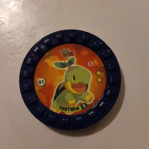 Pokemon Roks Turtwig No1 Cheetos cap used