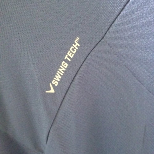 Callaway Opti-Dry Swing Tech Golf Polo L new, sponsor Julius Bär