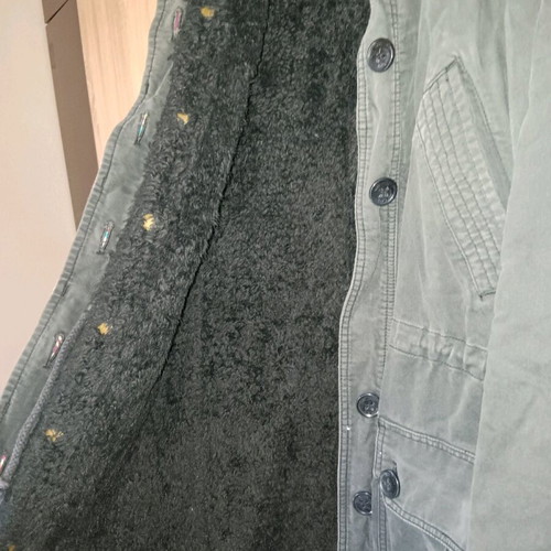 Pepe Jeans jacket used with removable inner fur size M black