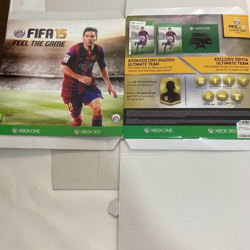 FIFA 15 Promo Store Display Cube used