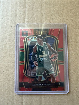 Panini Select EuroLeague Premier Level Kendrick Nunn card like new Panathinaikos