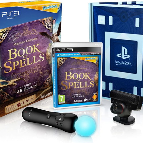 Harry Potter Book of Spells PlayStation 3 game, Greek edition, complete set