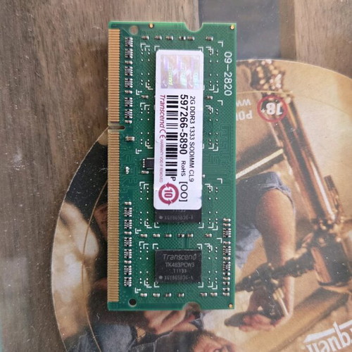 Laptop RAM 2GB DDR3 sodimm used