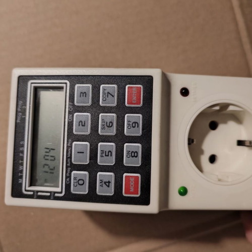 Digital timer used