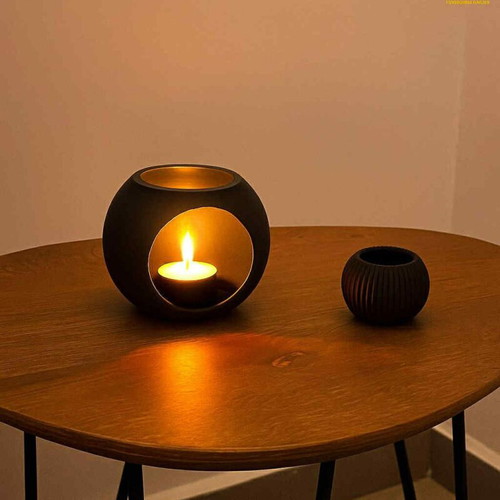 Modern 3D Printed Tealight Holder new for cozy atmosphere