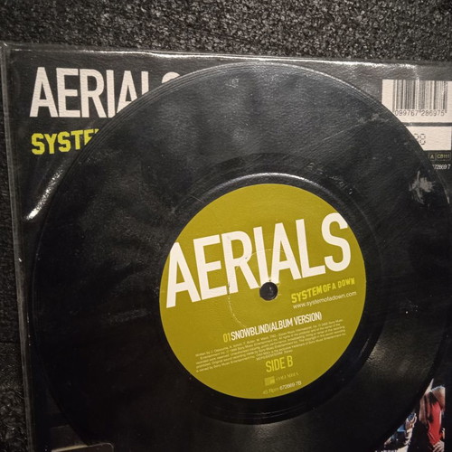 System of a Down Aerials 7" vinyl used, metal