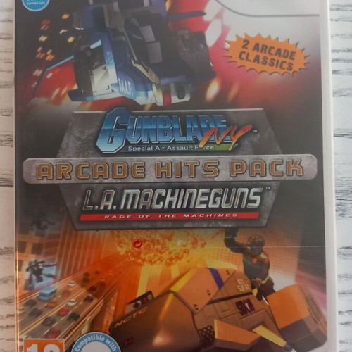 Gunblade NY - L.A. Machine Guns Arcade Hits Pack Nintendo Wii new