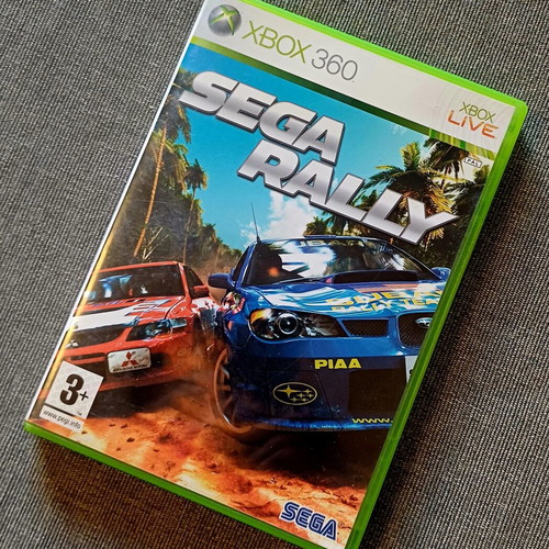 Sega Rally Xbox 360 game used, complete