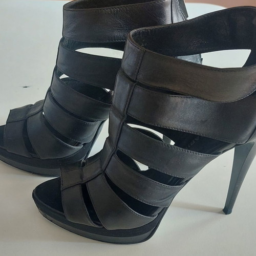 Fratelli Karida black sandals like new, size 38 1/2