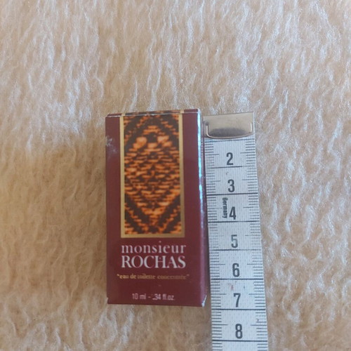 Monsieur Rochas vintage miniature used, 10 ml, 1970s