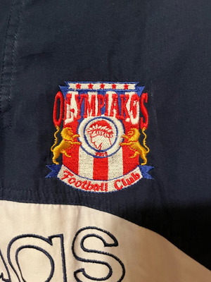 Olympiakos football jacket with old logo, medium size