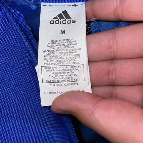 Adidas backpack genuine blue in excellent condition