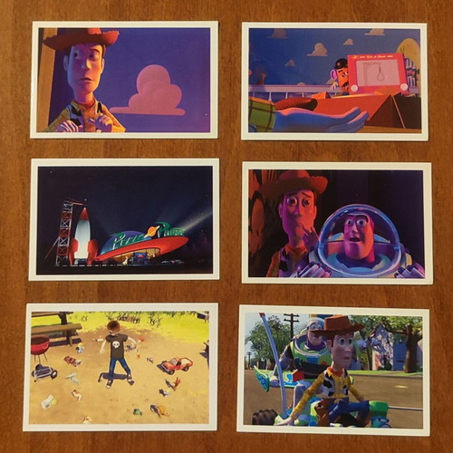Toy Story Stickers set of 6 Panini like new