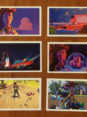 Toy Story Stickers set of 6 Panini like new