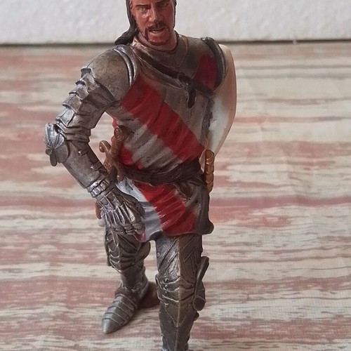 Figure soldier crusader knight used BBI 2007 Bluebox