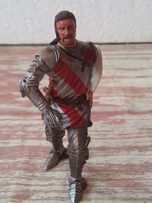 Figure soldier crusader knight used BBI 2007 Bluebox