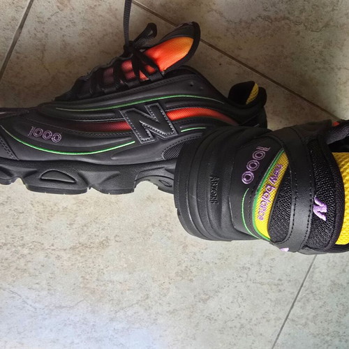 New Balance 1000 men's colorful running shoes, size 44.5