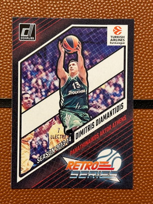 Κάρτα Panini Donruss EuroLeague Highlights Retro Series 2023-24 Dimitris Diamantidis καινούργιο