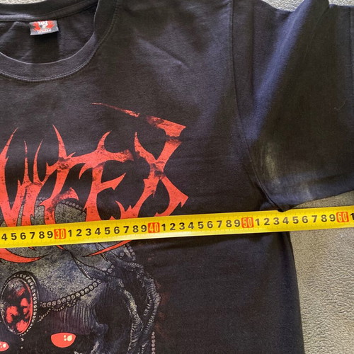 Carnifex deathcore T-shirt large used, black, cotton, authentic USA