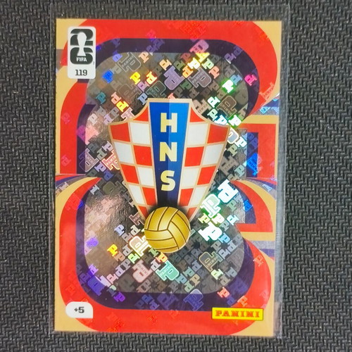 Croatia Panini Adrenalyn XL FIFA World Cup 2026 card lot of 5, new
