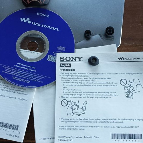 Sony Walkman used, 2008 model with excellent sound