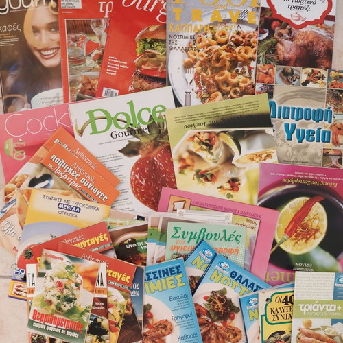 Magazine pack like new, cooking, health, beauty, and nutrition