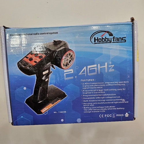 Hobby Fans T-6819A 7-Channel 2.4GHz RC Transmitter with Receiver