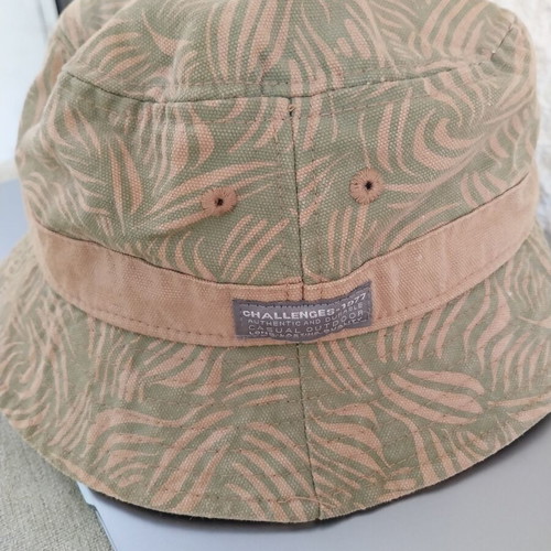 Camel Active bucket hat new, beige and brown, small size